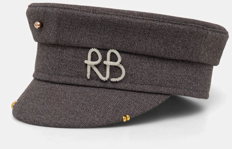 Čiapka so šiltom Ruslan Baginskiy šedá farba, KPC030-CA-PRS-SIRB