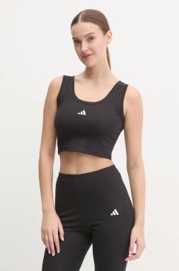 Top adidas Essentials dámsky, čierna farba, JE1321