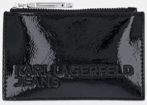 Peňaženka Karl Lagerfeld Jeans dámska, čierna farba, A1W30251