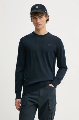 Vlnený sveter G-Star Raw pánsky, béžová farba, tenký, D25174-D847