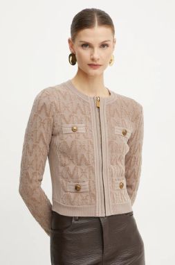 Kardigán Marciano Guess HERMIONE dámsky, hnedá farba, 4BGR64 5661Z