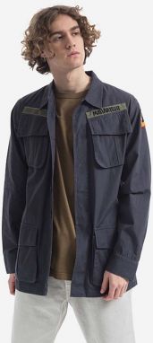 Bavlnená košeľa Maharishi Oneness Jungle 3584.BLACK-BLACK, pánska, čierna farba, regular, s klasickým golierom