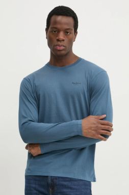 Bavlnené tričko s dlhým rukávom Pepe Jeans JACKO LONG s potlačou, PM509752