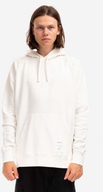 Bavlnená mikina Norse Projects  Kristian Tab Series Hood N20-1294 0957 pánska, béžová farba, s kapucňou, jednofarebná