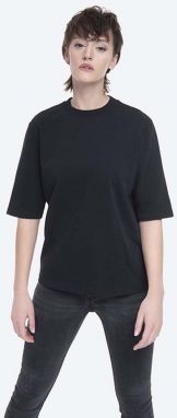 Bavlnené tričko Norse Projects Ginny Heavy Jersey NW01.0056.9999-9999, čierna farba