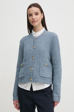 Kardigán s prímesou vlny Tommy Hilfiger WW0WW44473