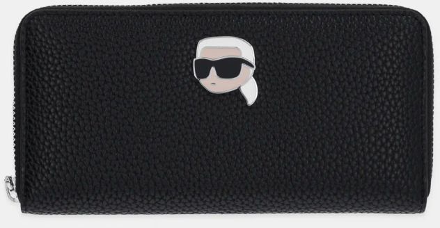 Peňaženka Karl Lagerfeld dámsky, čierna farba, A1W32124