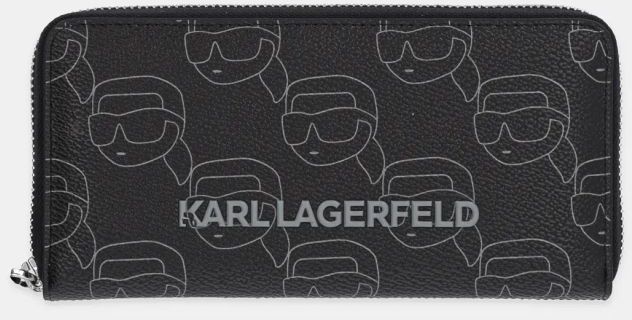Peňaženka Karl Lagerfeld dámska, čierna farba, A1W32044