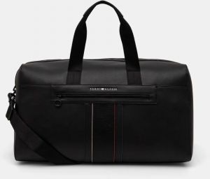 Taška Tommy Hilfiger čierna farba, AM0AM13079