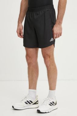 Bežecké šortky adidas Performance Run It čierna farba, IL7232
