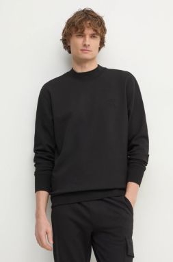 Mikina Calvin Klein Jeans pánska, čierna farba, jednofarebná, J30J326754