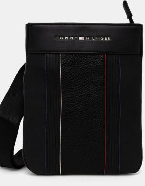 Malá taška Tommy Hilfiger čierna farba, AM0AM13112