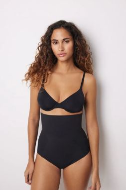 Tvarujúce nohavičky women'secret SHAPE MICRO BONDING čierna farba, 5182801