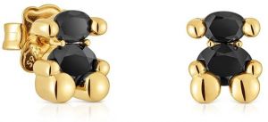 Strieborné pozlátené náušnice Tous Bold Bear Gem 1004226800