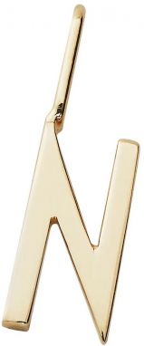 Strieborný pozlátený prívesok Design Letters 90201547N