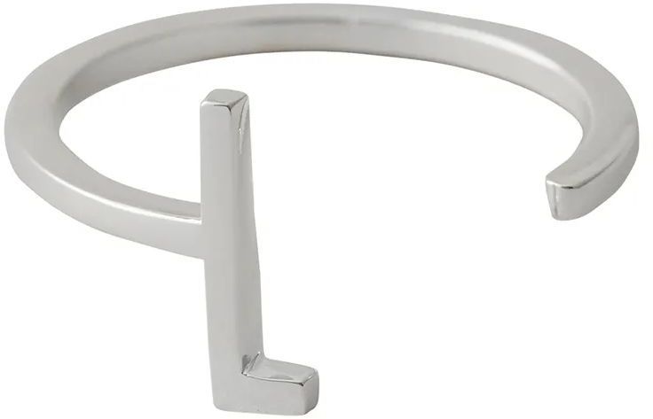 Strieborný prsteň Design Letters 90601001L
