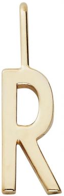Strieborný pozlátený prívesok Design Letters 90201547R