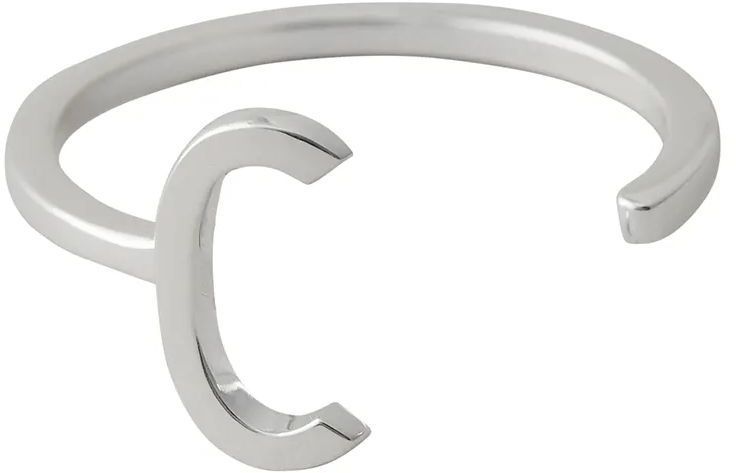 Strieborný prsteň Design Letters 90601001C