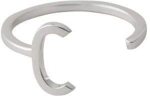 Strieborný prsteň Design Letters 90601001C