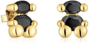 Strieborné pozlátené náušnice Tous Bold Bear Gem 1004226700