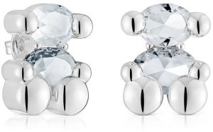 Strieborné náušnice Tous Bold Bear Gem 1004226400