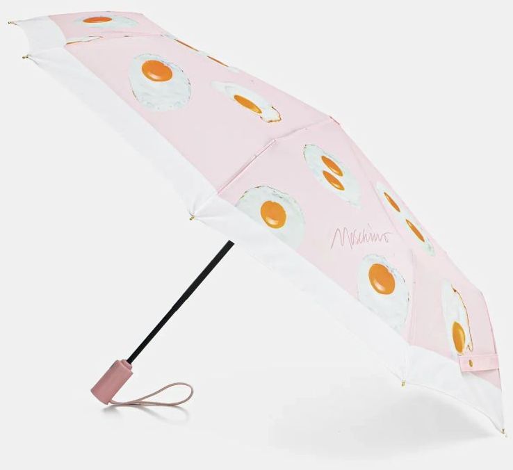 Dáždnik Moschino ružová farba, 8964