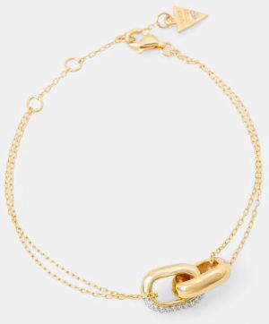 Strieborný náramok Guess JSBB04 547JW