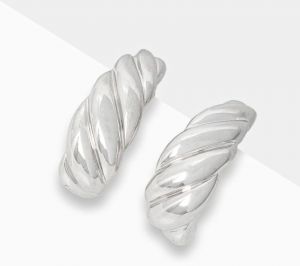 Strieborné náušnice Guess JSBE04 424JW