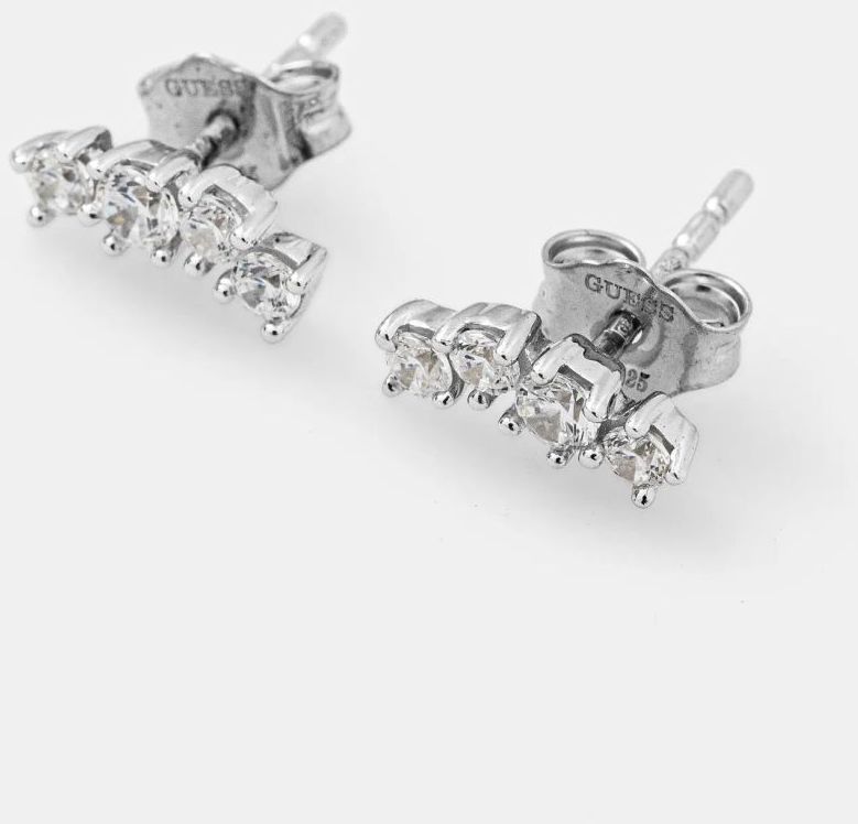 Strieborné náušnice Guess JSBE04 495JW