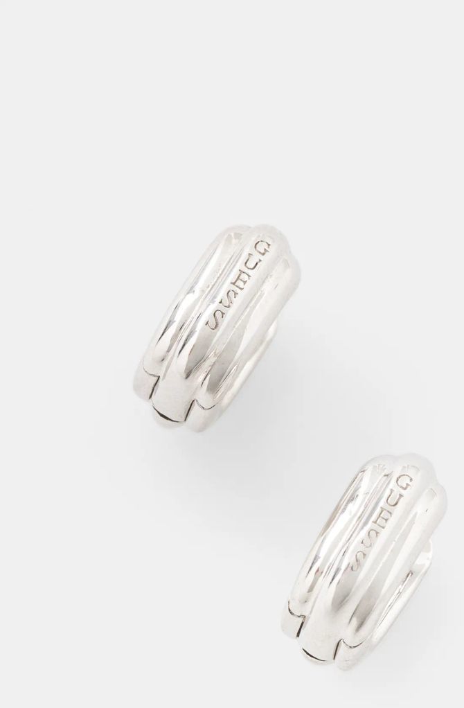 Strieborné náušnice Guess JSBE04 452JW