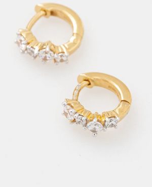 Strieborné náušnice Guess JSBE04 462JW