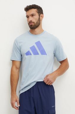 Bavlnené tričko adidas pánske, s potlačou, IX6567
