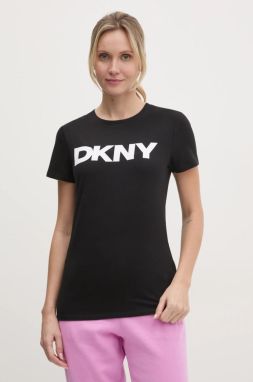Tričko Dkny dámsky, čierna farba, DP5T9923
