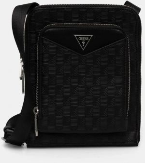 Malá taška Guess SIENA čierna farba, HMSIDE P5109