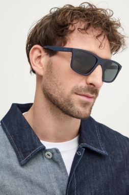 Slnečné okuliare Armani Exchange pánske, tmavomodrá farba, 0AX4149SU