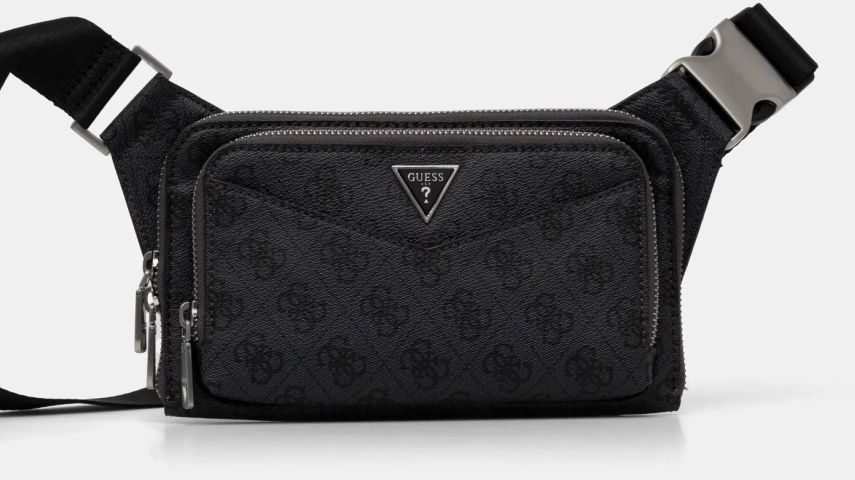 Malá taška Guess SIENA šedá farba, HMSILO P5114