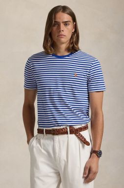 Bavlnené tričko Polo Ralph Lauren pánske, vzorované, 710956828