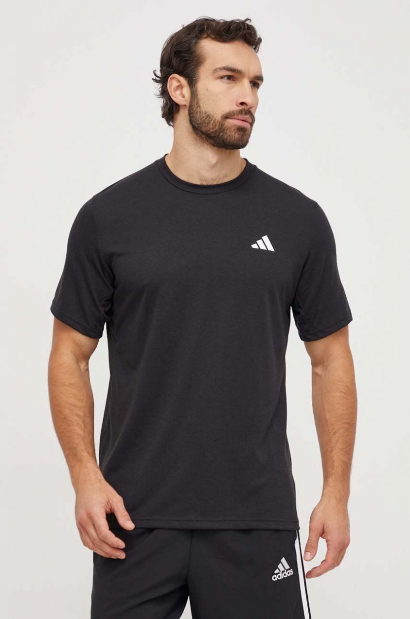 Tréningové tričko adidas Performance TR-ES Train Essentials čierna farba, jednofarebné, IC7421