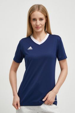 Tréningové tričko adidas Performance Entrada 22 tmavomodrá farba, H59849