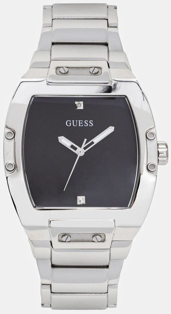 Hodinky Guess pánske, strieborná farba, GW0387G1