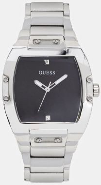 Hodinky Guess pánske, strieborná farba, GW0387G1