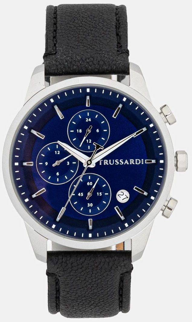 Hodinky Trussardi T-BRIDGE pánske, strieborná farba, R2451171001