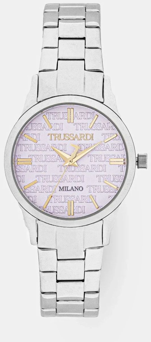 Hodinky Trussardi T-BENT dámske, strieborná farba, R2453141508