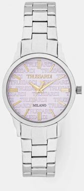 Hodinky Trussardi T-BENT dámske, strieborná farba, R2453141508