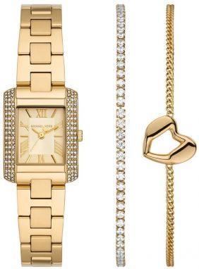 Hodinky a náramky Michael Kors zlatá farba, MK7510SET