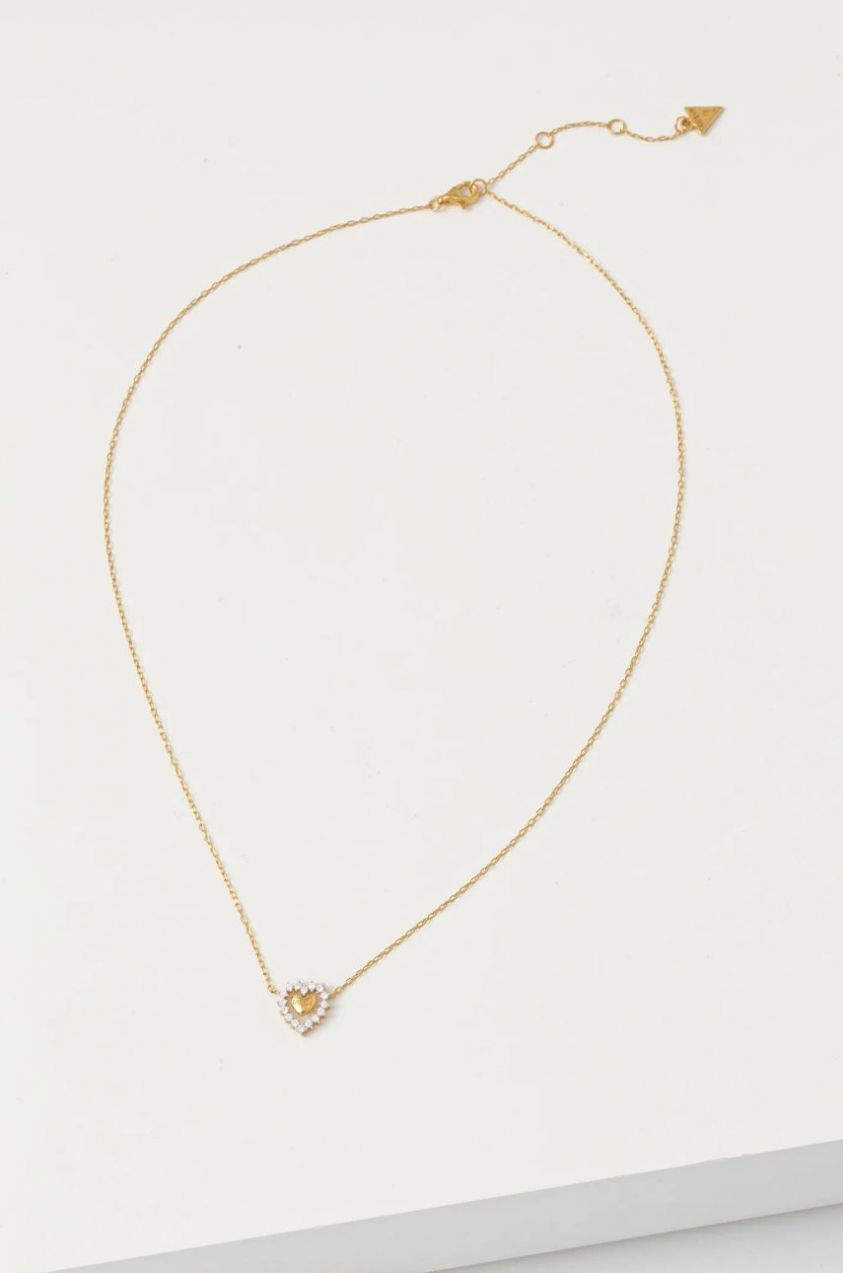 Strieborný náhrdelník Guess JSBN04 456JW
