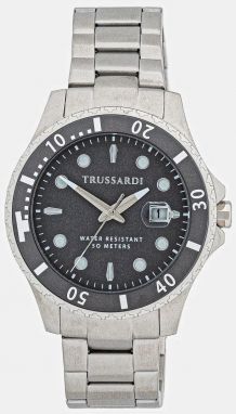 Hodinky Trussardi CITY LIFE pánske, strieborná farba, R2453169007