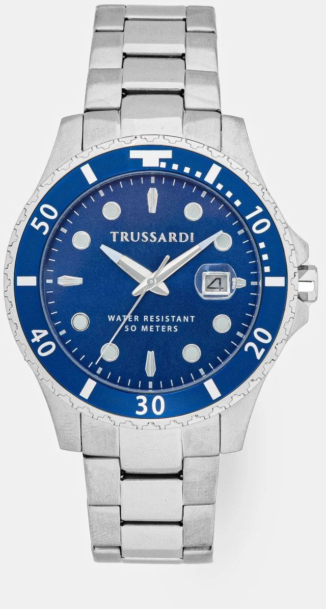 Hodinky Trussardi CITY LIFE pánske, strieborná farba, R2453169006
