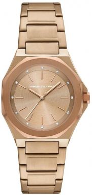 Hodinky Armani Exchange dámske, zlatá farba, AX4616