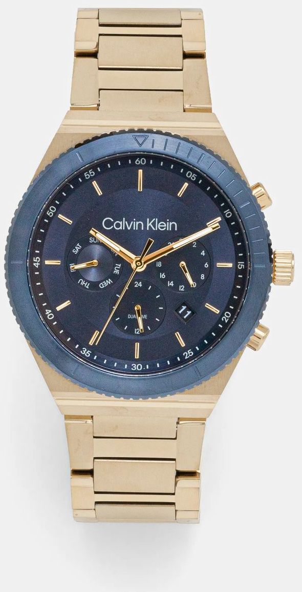 Hodinky Calvin Klein pánske, zlatá farba, 25200302
